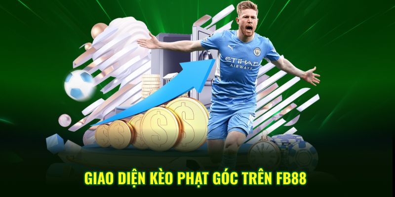 Giao diện kèo phạt góc trên FB88