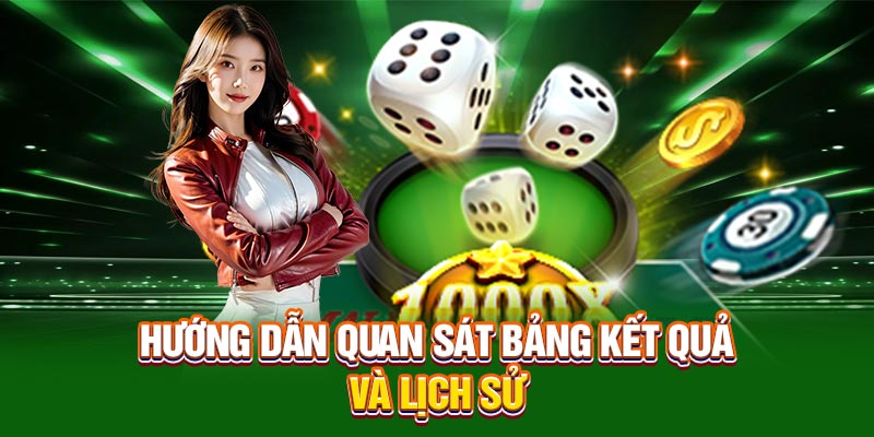 Hướng dẫn quan sát bảng kết quả và lịch sử